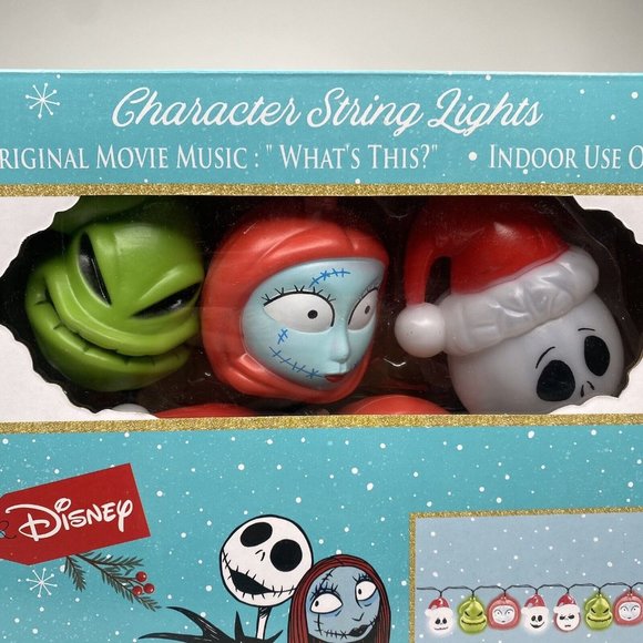 Disney The Nightmare Before Christmas Musical Character String Lights Walgreens - Picture 5 of 11